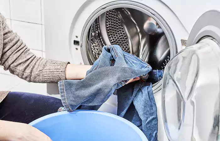 تمیز نشستن ماشین لباسشویی